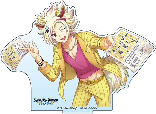 show by rock リカオ ジャロップ 缶バッジ アクスタ SB69 - メルカリ