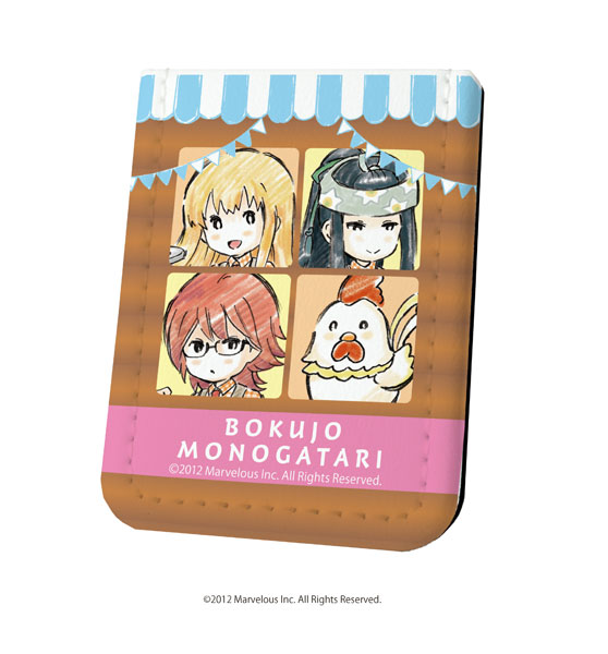 レザーフセンブック「牧場物語 はじまりの大地」04/カフェver. 主人公＆イロハ＆ユーリ(グラフアート)[A3]《在庫切れ》