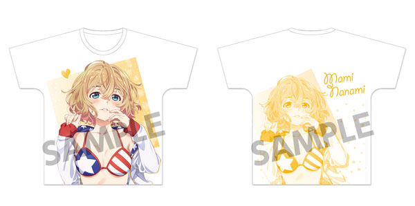 未開封品 ななろば華 c102 水着 まみちゃん フルグラTシャツ XLサイズ 彼女、お借りします フルグラフィックTシャツ 七海麻美 水着 ver