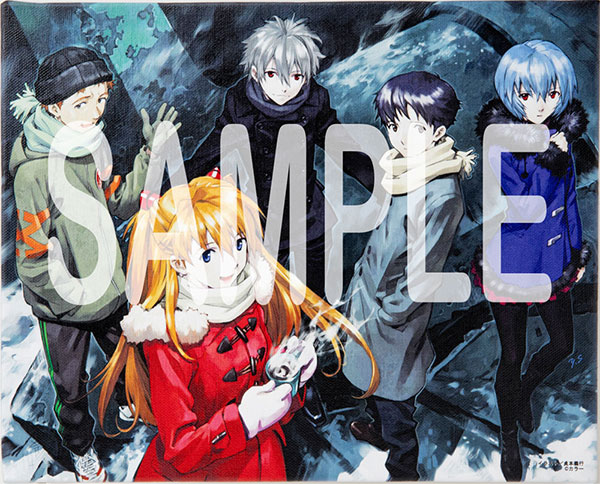 貞本義行「新世紀エヴァンゲリオン」F3キャンバスアート B