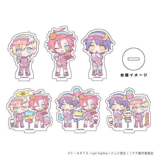 アクリルぷちスタンド「アイドルタイムプリパラ」07/アメリカンダイナーver. ミニキャラ 6個入りBOX[A3]《在庫切れ》