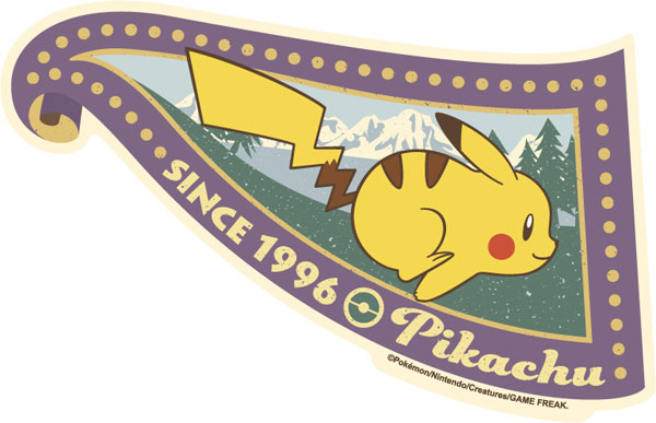 ポケットモンスター トラベルステッカー レトロステッカーコレクション