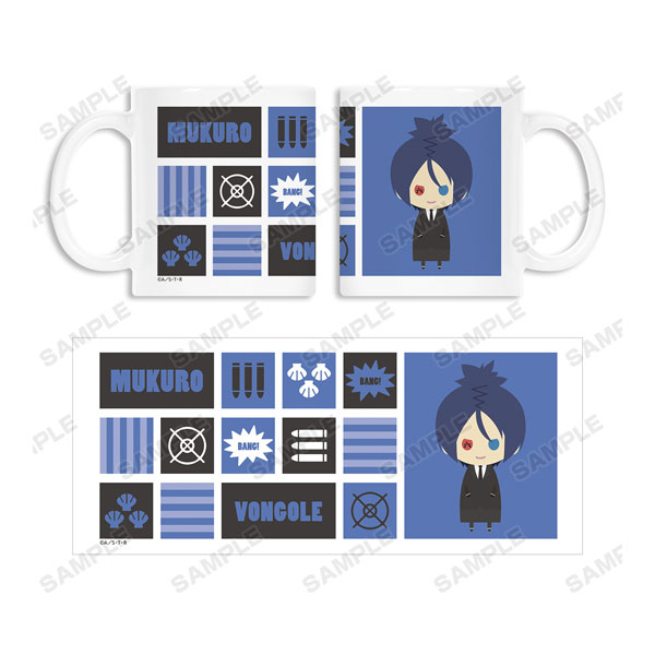家庭教師ヒットマンREBORN！ 六道骸 NordiQ マグカップ[アルマビアンカ]《在庫切れ》