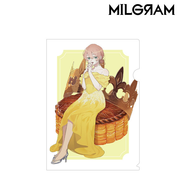 MILGRAM -ミルグラム- 描き下ろしイラスト ムウ バースデーver. クリアファイル