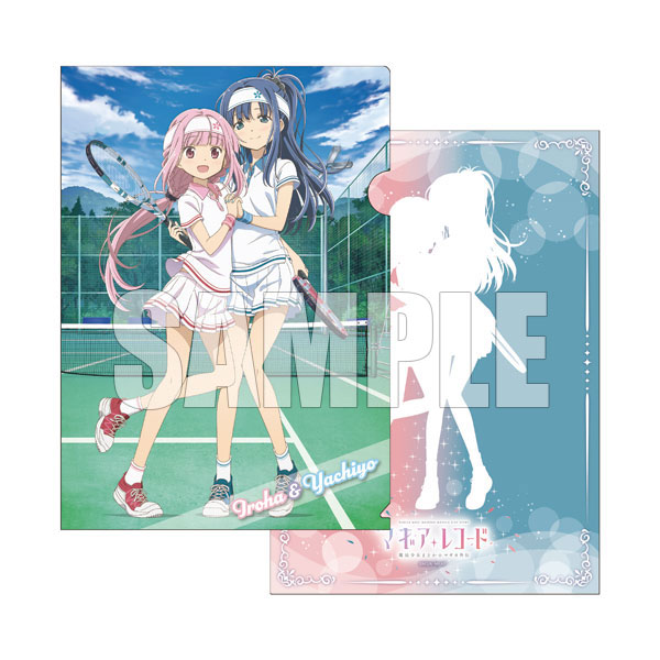 マギアレコード 魔法少女まどか☆マギカ いろは やちよ アクスタ クリアファイル 限定販売】マギアレコード 描き下ろしA4クリアファイル いろは
