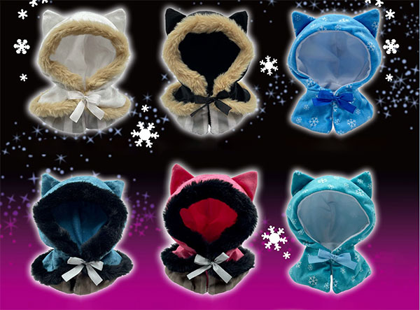 おおきい ねこさんのケープ Winterコレクション2021 6個入りBOX[PROOF]《在庫切れ》