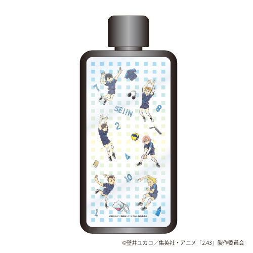 フレームスクエアボトル「2.43 清陰高校男子バレー部」01/散りばめデザイン(グラフアート)[A3]《在庫切れ》