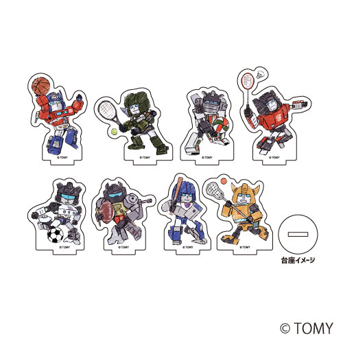 アクリルぷちスタンド「トランスフォーマー」06/スポーツver