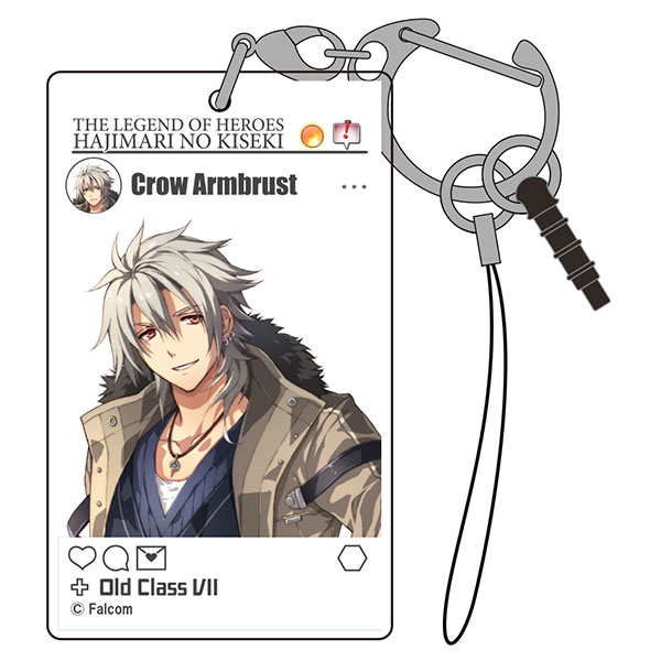 英雄伝説 創の軌跡 クロウ・アームブラスト SNS風アクリルキーホルダー（再販）[コスパ]《０７月予約》