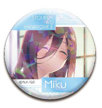 キラッとCANバッジ 五等分の花嫁∬ 05 中野三玖A[バンダイ]《在庫切れ》