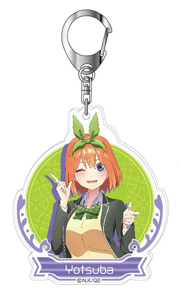 アクリルキーホルダー 五等分の花嫁∬ 04 中野四葉[バンダイ]《在庫切れ》