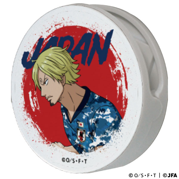 ワンピース　サッカー　コラボ　クリップマグネット　7個セット　ONE PIECE ONE PIECE クリップマグネット サッカー日本代表ver. (サンジ