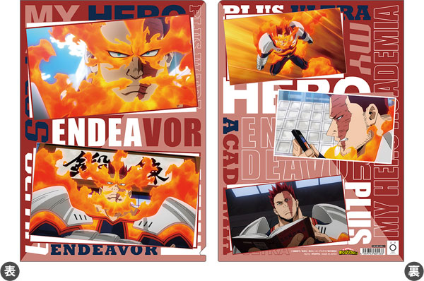 僕のヒーローアカデミア 場面写クリアファイル 5期 エンデヴァー