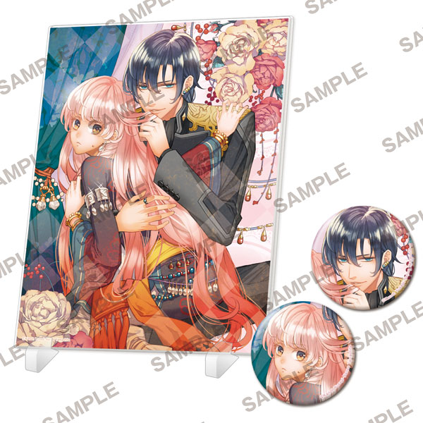 特典】『(仮)花嫁のやんごとなき事情』 アクリルパネル＆缶バッジ 