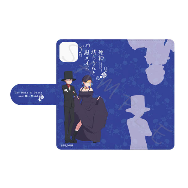 死神坊ちゃんと黒メイド 手帳型スマホケース(iPhone11) A (坊ちゃん＆アリス)[シンクイノベーション]《在庫切れ》