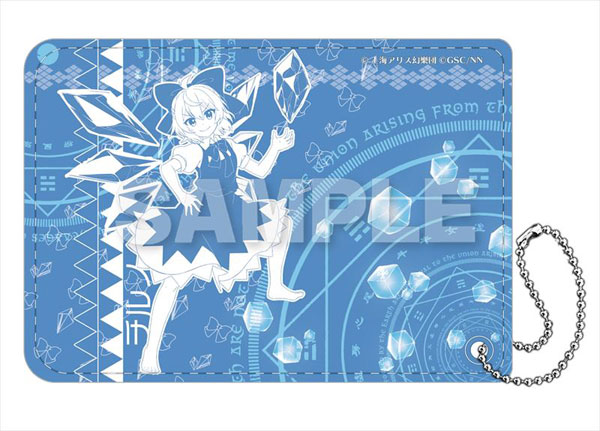 東方LostWord PUレザーパスケース チルノ[Y Line]《在庫切れ》