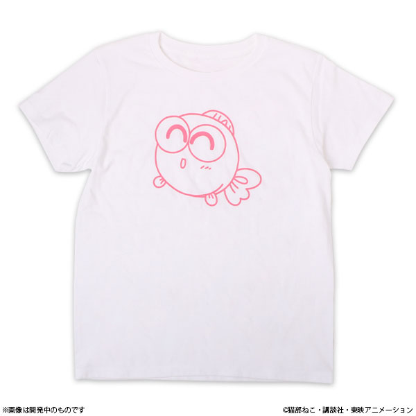 きんぎょ注意報！ ぎょぴちゃんプリントTシャツ ホワイト L[ナタリーストア]《在庫切れ》