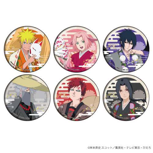 NARUTO　青春　オビト　缶バッジ NARUTO うちはオビト 缶バッジ 3点 メディコス 修行 - メルカリ