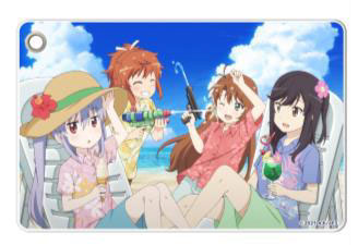 のんのんびより のんすとっぷ スリムソフトパスケース ビジュアルA[キャラモード]《在庫切れ》