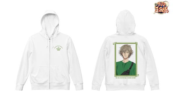 新テニスの王子様 描き下ろしイラスト 白石蔵ノ介 トランプモチーフ私服ver バックプリントジップパーカー メンズ L アルマビアンカ １１月予約