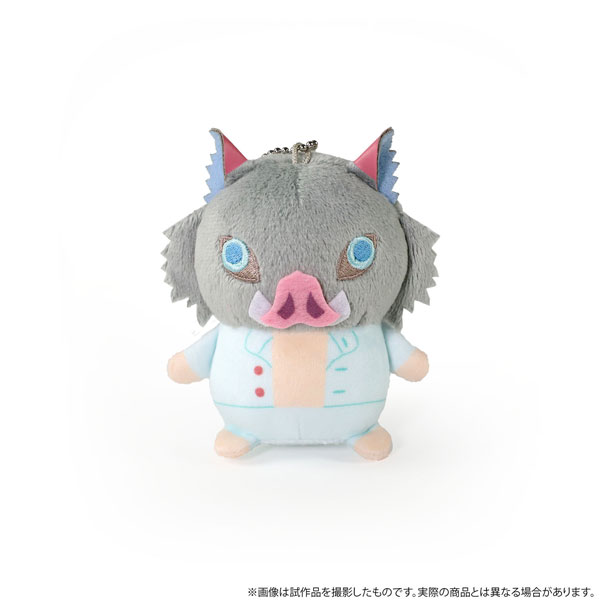 鬼滅の刃 まめめいと 伊之助 15点セット 鬼滅の刃 まめめいと(ぬいぐるみマスコット) 第四弾 嘴平伊之助