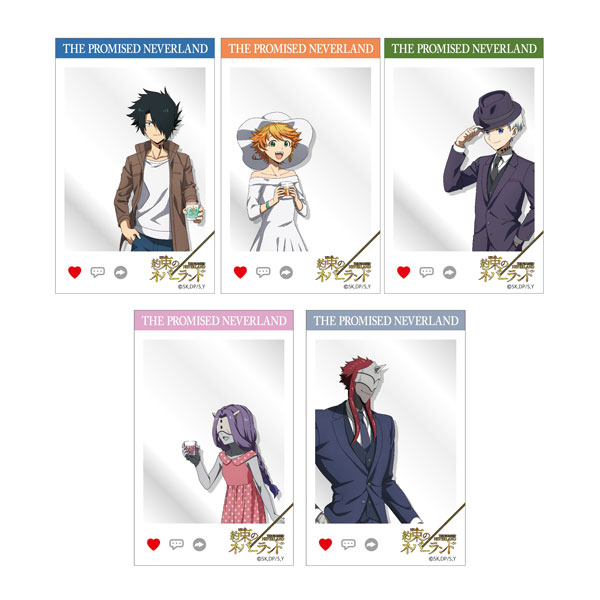 アニメ「約束のネバーランド season2」 トレーディングSNSカードコレクション 5個入りパッケージ[フィルター・インク]《在庫切れ》