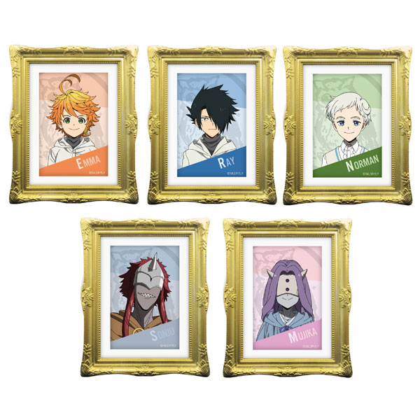 アニメ「約束のネバーランド season2」 トレーディングフレームマグネット 5個入りパッケージ[フィルター・インク]《在庫切れ》