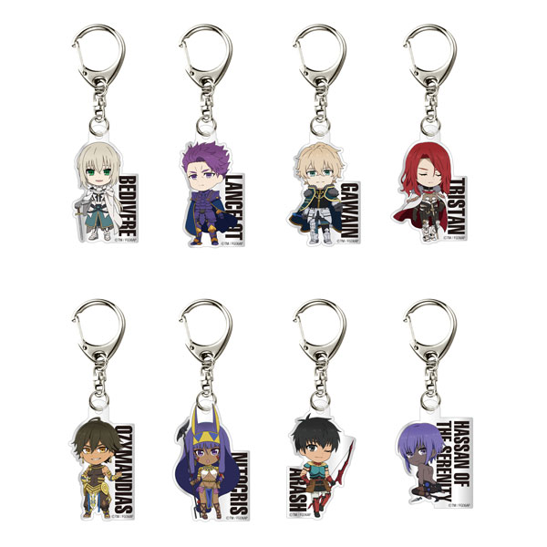 劇場版 Fate/Grand Order -神聖円卓領域キャメロット- トレーディングアクリルキーホルダー 8個入りパッケージ[フィルター・インク]《在庫切れ》