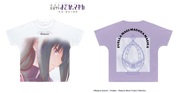 劇場版 魔法少女まどか☆マギカ[新編] 暁美ほむら Ani-Art aqua label フルグラフィックTシャツ ユニセックス L[アルマビアンカ]《在庫切れ》