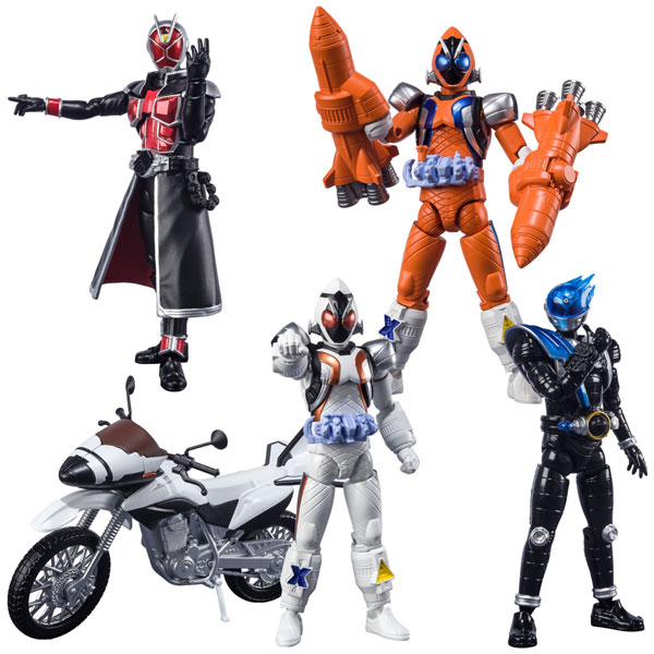 SHODO仮面ライダー5　7種セット SHODO仮面ライダーVS5（10個入） | 仮面ライダーカブト