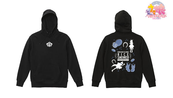 TVアニメ『ウマ娘 プリティーダービー Season 2』 ライスシャワー ラインアート パーカー メンズ M[アルマビアンカ]