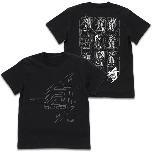 重戦機エルガイム A級ヘビーメタル Tシャツ/BLACK-S[コスパ]