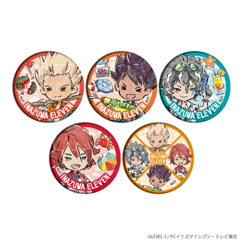 缶バッジ「イナズマイレブン」15/グラフアート 5個入りBOX[A3]《在庫切れ》