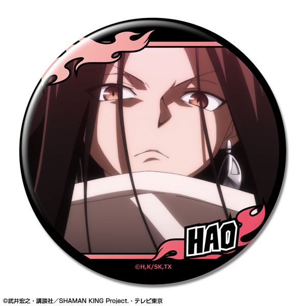 SHAMAN KING 缶バッジ デザイン16(ハオ/A)[ライセンスエージェント