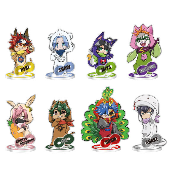 SK∞ エスケーエイト トレーディングアクリルスタンド 8個入りパッケージ[フィルター・インク]《在庫切れ》