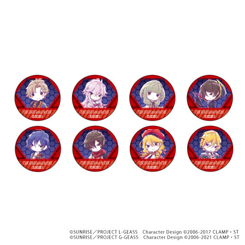 缶バッジ「コードギアス Genesic Re；CODE」01/グラフアート 8個入りBOX[A3]《在庫切れ》