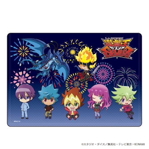 キャラクリアケース「遊☆戯☆王SEVENS」02/花火ver. 集合デザイン(ミニキャラ)[A3]《在庫切れ》