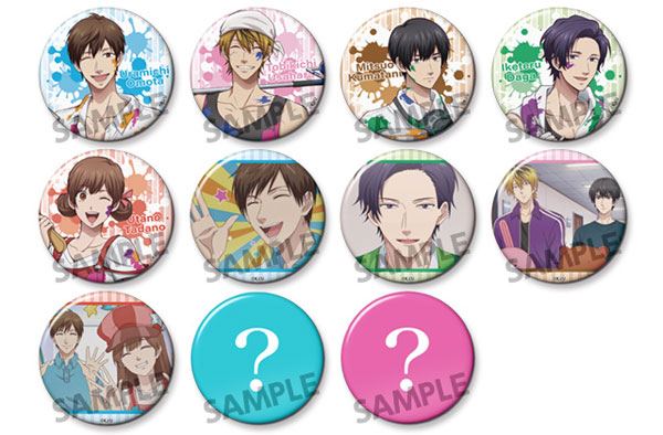 うらみちお兄さん 表田裏道 熊谷みつ夫 兎原跳吉 缶バッジ