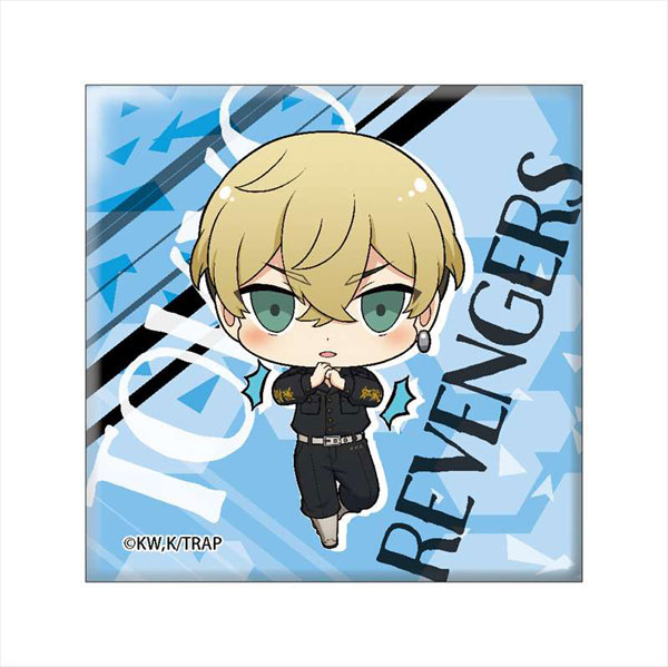 東京リベンジャーズ ちびっつ！ おらおら スクエア缶バッジ 松野千冬[GRANUP]《在庫切れ》