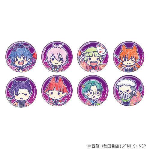 缶バッジ「魔入りました！入間くん」11/夏ver. グラフアート 8個
