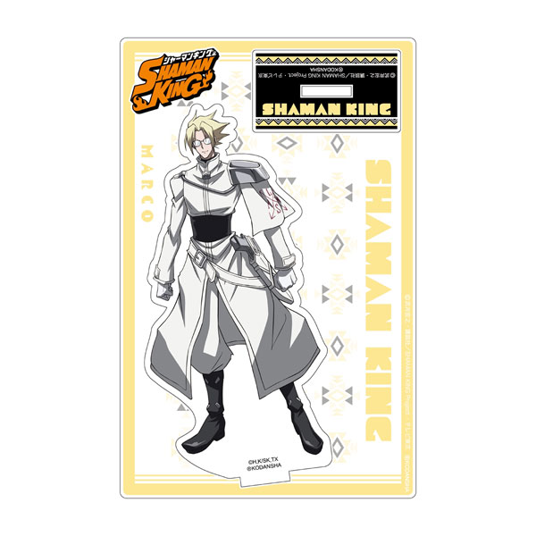 シャーマンキング展　限定アクリルスタンド　マルコ TVアニメ『SHAMAN KING』 アクリルスタンド マルコ[SR-GYM]《在庫切れ》