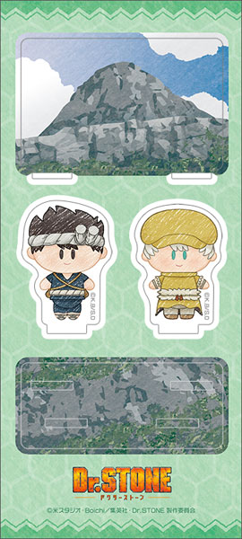 Dr.STONE STONE WARS アクリルスタンド クロム＆西園寺羽京 より