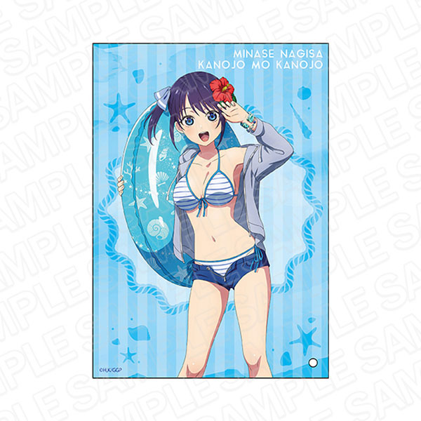 カノジョも彼女 ミニアクリルアート 水瀬渚 水着 ver.[コンテンツ
