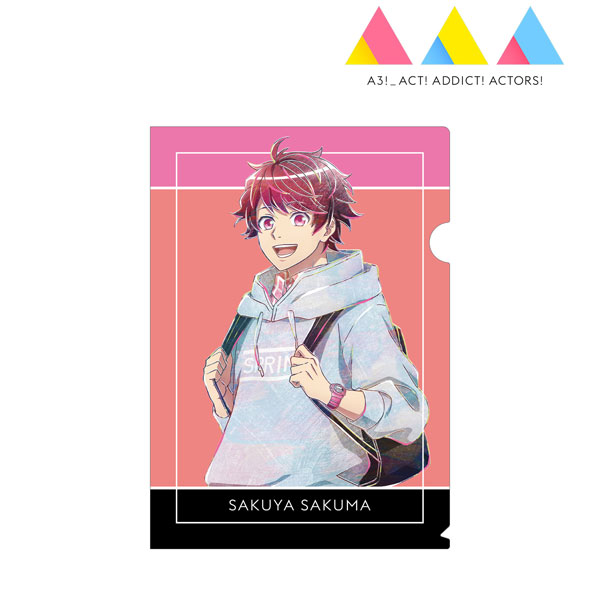アニメ『A3！』 佐久間咲也 Ani-Art クリアファイル[アルマビアンカ]《在庫切れ》