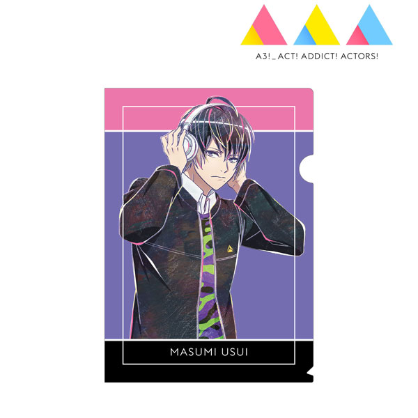 アニメ『A3！』 碓氷真澄 Ani-Art クリアファイル[アルマビアンカ]《在庫切れ》