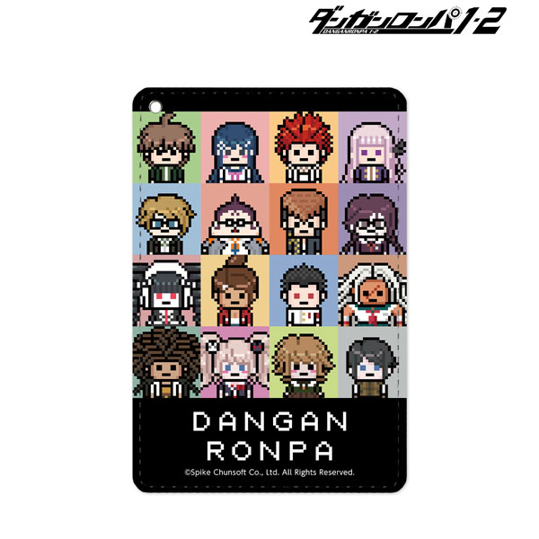 ダンガンロンパ1・2 Reload ドット絵モチーフ1ポケットパスケース ver.A[アルマビアンカ]《在庫切れ》