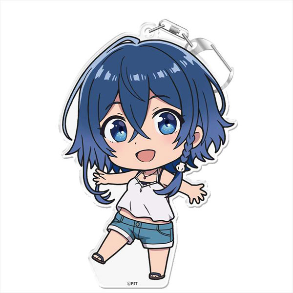 白い砂のアクアトープ ぷにこれ！キーホルダー(スタンド付) 海咲野くくる[アズメーカー]《在庫切れ》