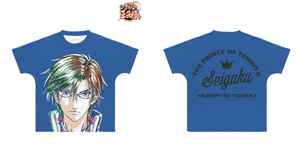 新テニスの王子様 手塚国光 Ani-Art フルグラフィックTシャツ ユニセックス L[アルマビアンカ]《在庫切れ》