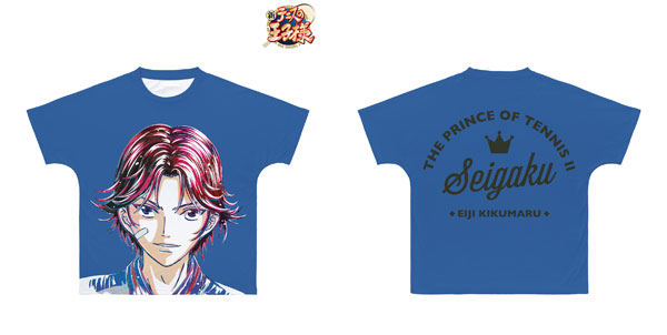 新テニスの王子様 菊丸英二 Ani-Art フルグラフィックTシャツ ユニセックス S[アルマビアンカ]《在庫切れ》