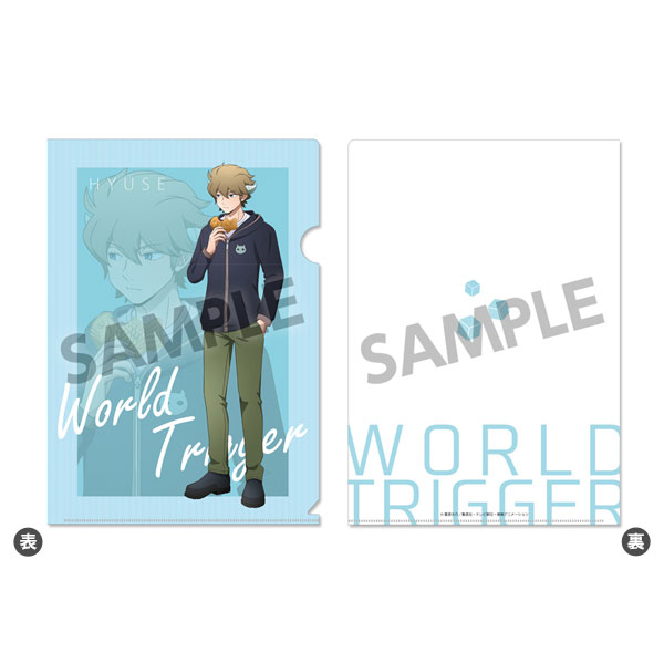 ワールドトリガー 描き下ろしクリアファイル ヒュース 日常 ver